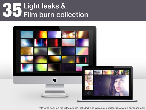Light Leaks and Film Burn collection