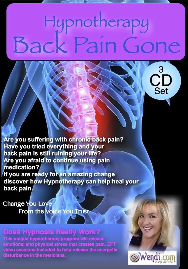 Back Pain Gone! Hypnotherapy to end your back pain and heal your body