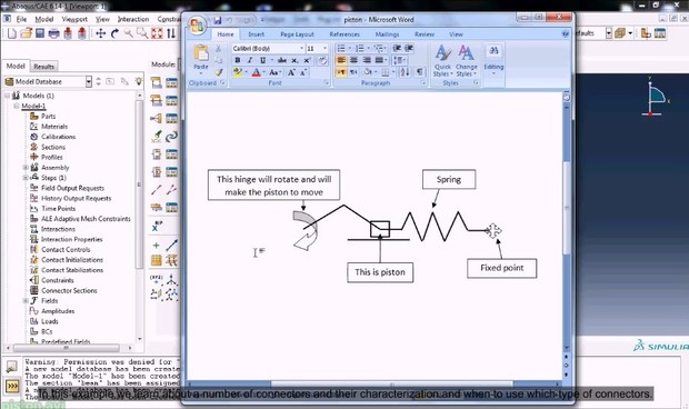 Learning Connectors in Abaqus