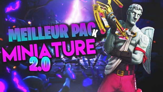 PACK FORTNITE MINIATURE 2.0 (Complet) !
