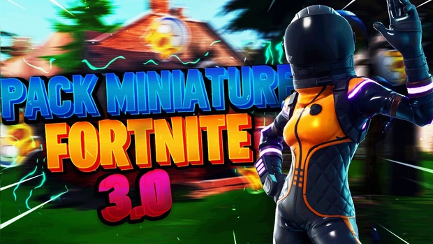 pack fortnite miniature 3 0 complet - miniature fortnite