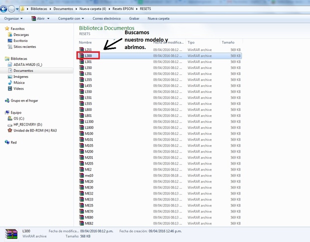 RESET PARA TODAS LAS EPSON / ALL RESET FOR EPSON