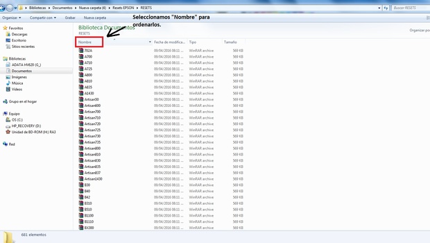 RESET PARA TODAS LAS EPSON / ALL RESET FOR EPSON