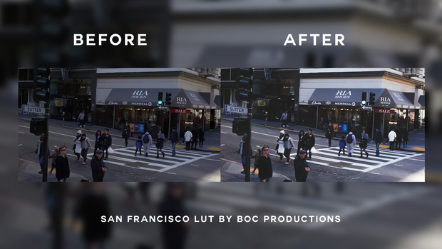 San Francisco LUT | Faded, light and cinematic