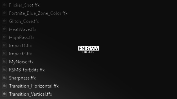 Enigma Presets v.1