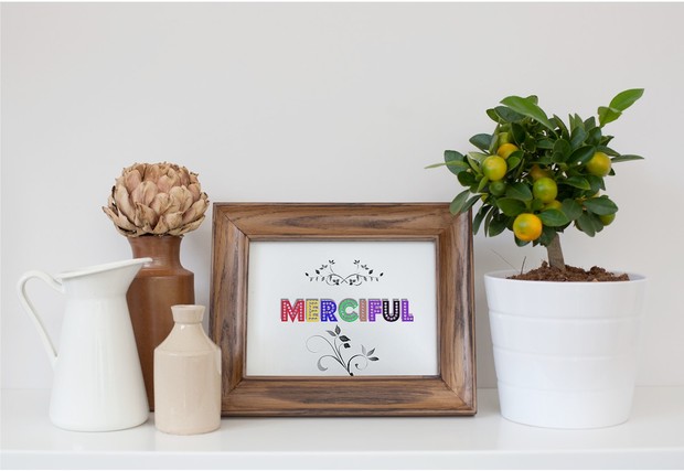 Merciful Wall Art Decor
