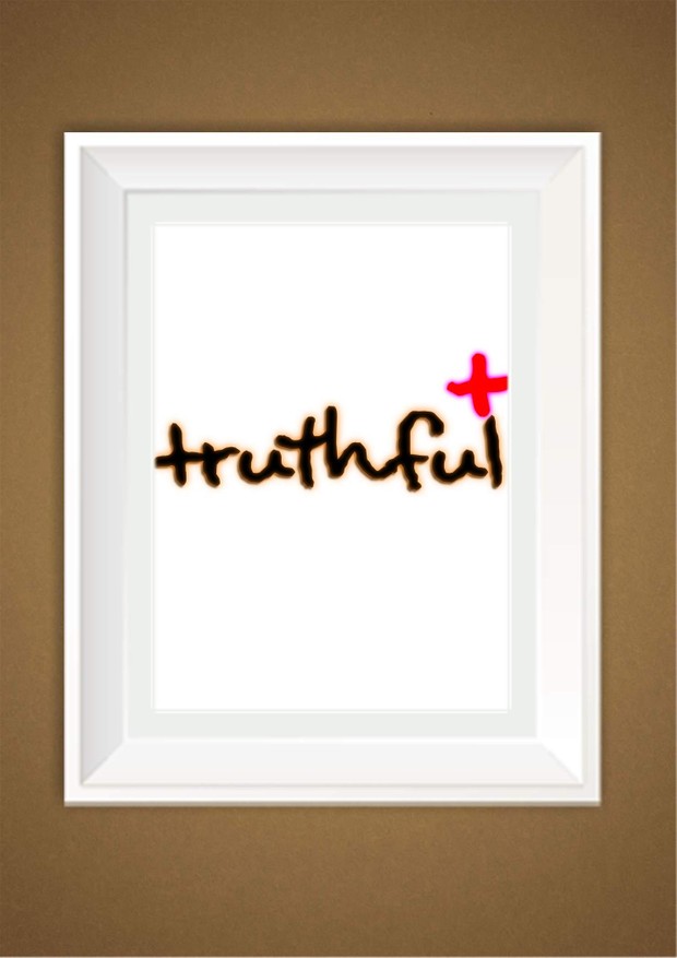 Truthful Wall Art Decor Print