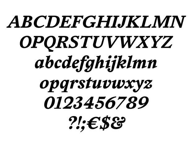 HaarlemAM Bold Italic