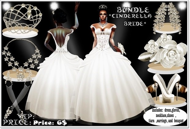 BUNDLE Bride CINDERELLA