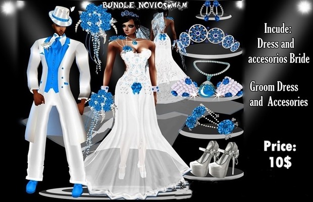 BUNDLE Bride and Groom Mia