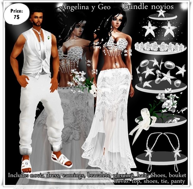 BUNDLE NOVIOS ANGELITA Y GEO