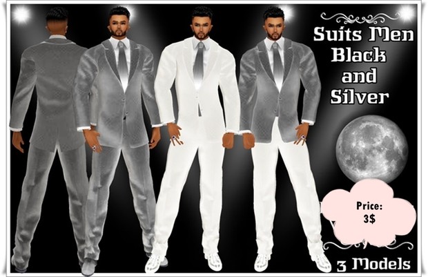 Full Suit Men Blue, Red, Verde, violet, white and black, silver