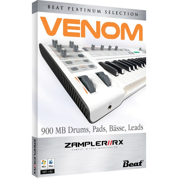 VENOM – sound bank for Zampler//RX workstation (Win/OSX plugin included)