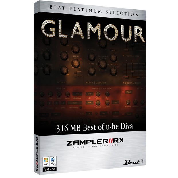 GLAMOUR – Sound bank for Zampler//RX workstation (Win/OSX plugin included)