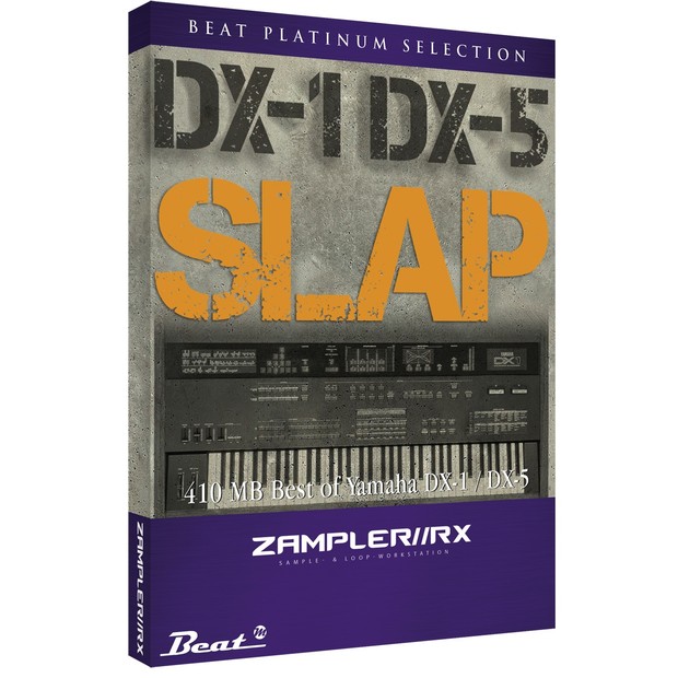 DX1/DX5 SLAP – Yamaha DX1 & DX5 sound bank for Zampler//RX workstation (Win/OSX plugin included)