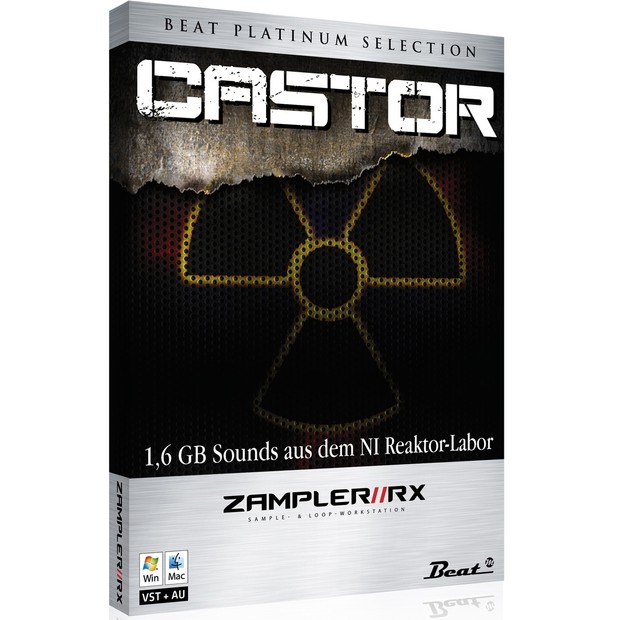 CASTOR – Reaktor sound bank for Zampler//RX workstation (Win/OSX plugin included)