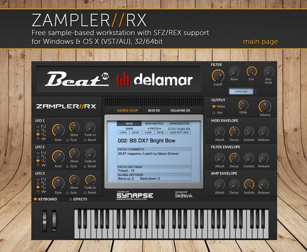 TITANIUM - Pure mainstream sound bank for Zampler//RX workstation (Win/OSX plugin included)