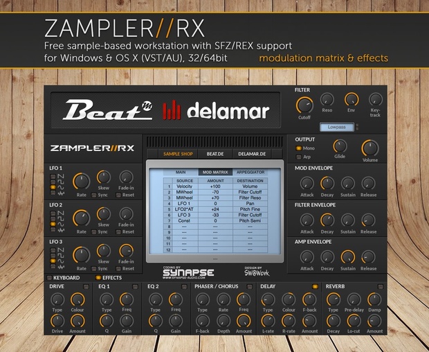 TITANIUM - Pure mainstream sound bank for Zampler//RX workstation (Win/OSX plugin included)