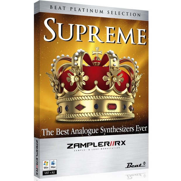 SUPREME - EDM sound bank for Zampler//RX workstation (Win/OSX plugin included)