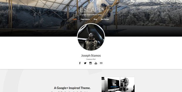 Escape (Weebly Theme)