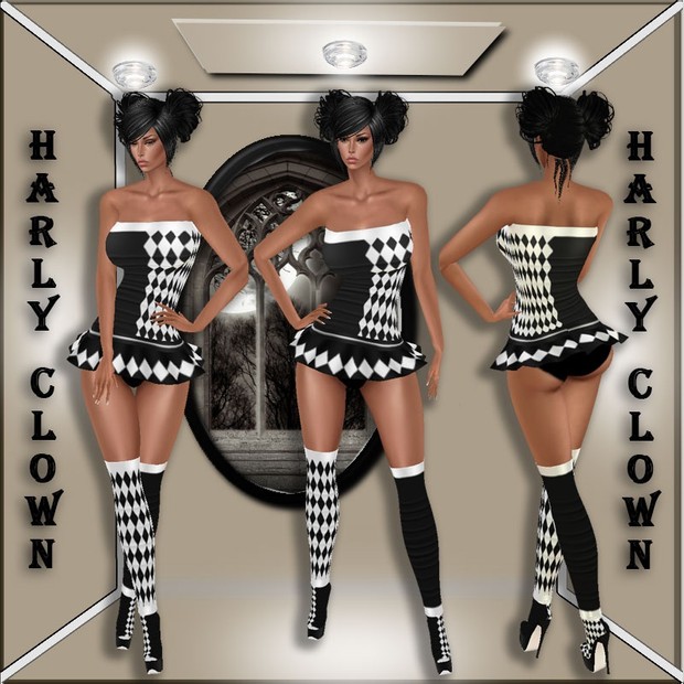 HARLY CLOWN WITH BOOTS