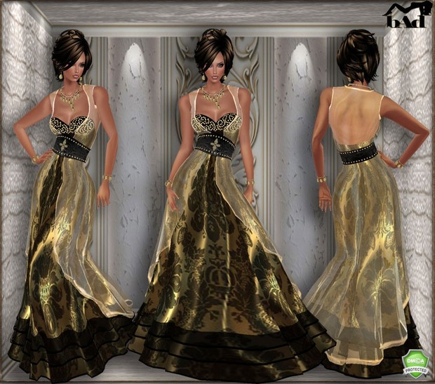 NEW YORK GOLD GOWN