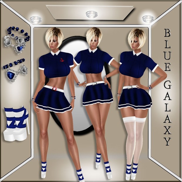 BLUE GALAXY/SAILOR