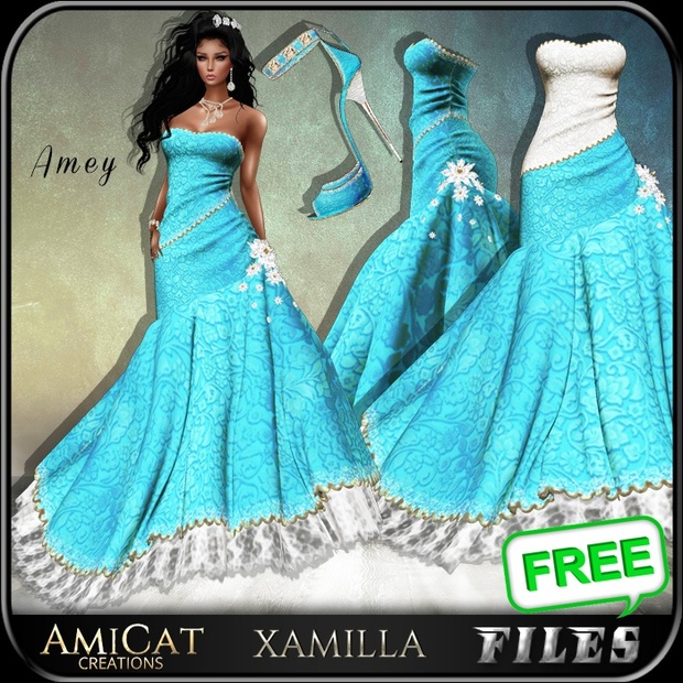 FREE AMICAT AMEY Dress + shoes (for xamilla meshes only)