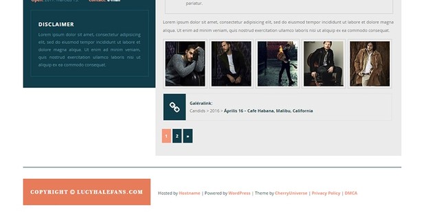 CU WordPress Theme #01