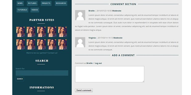 CU WordPress Theme #01