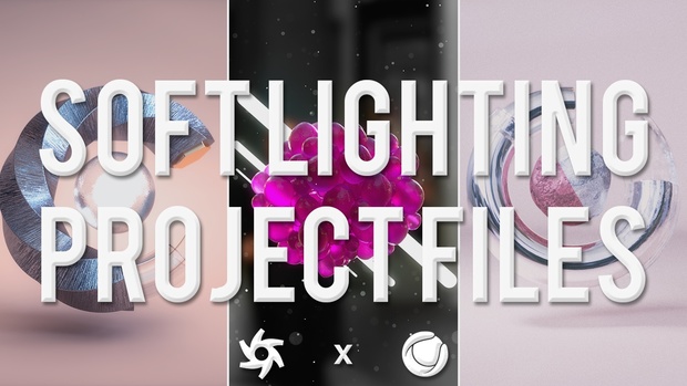 Soft Lighting Scene Kit - 3 Project files for Octane for C4D