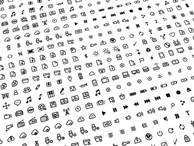 Deluxe Icon Set (500 Icons)