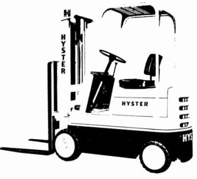 Hyster Forklift Truck C002 Series: S30B, S30C, S40B, S40C, S50B, S50C Workshop Service Manual