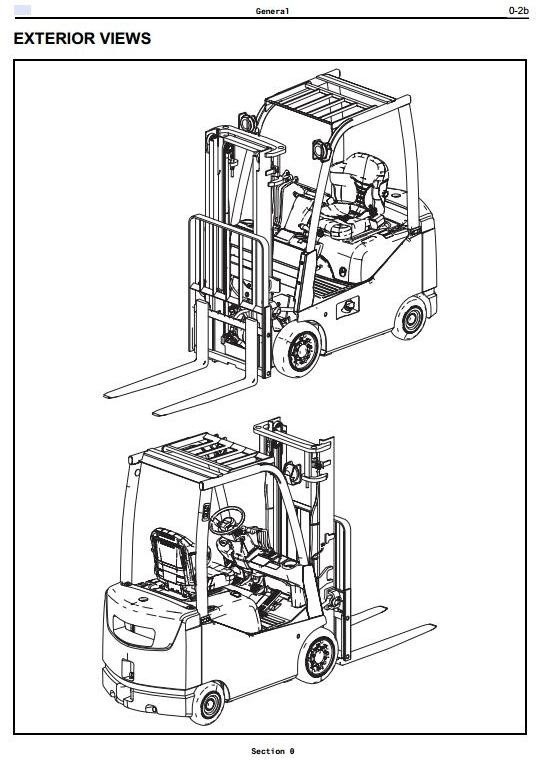 Toyota Forklift 8FGCSU20, 8FG(D)CU15- 8FG(D)CU20, 8FG(D)CU25, 8FGCU30, 8FGCU32 Service Manual