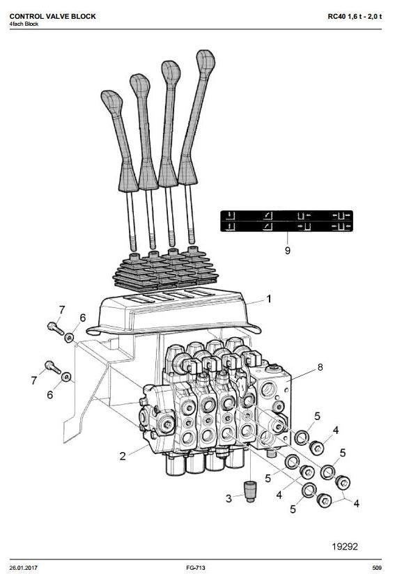 Still Forklift Truck RC40-16, RC40-18, RC40-20: 4041, 4042, 4043, 4044, 4045, 4046 Parts Manual