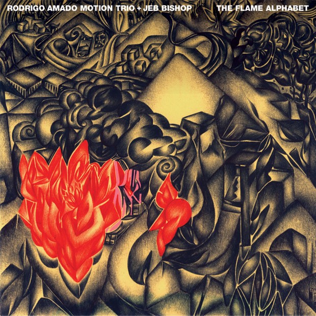 MW896 The Flame Alphabet by Rodrigo Amado Motion Trio + Jeb Bishop