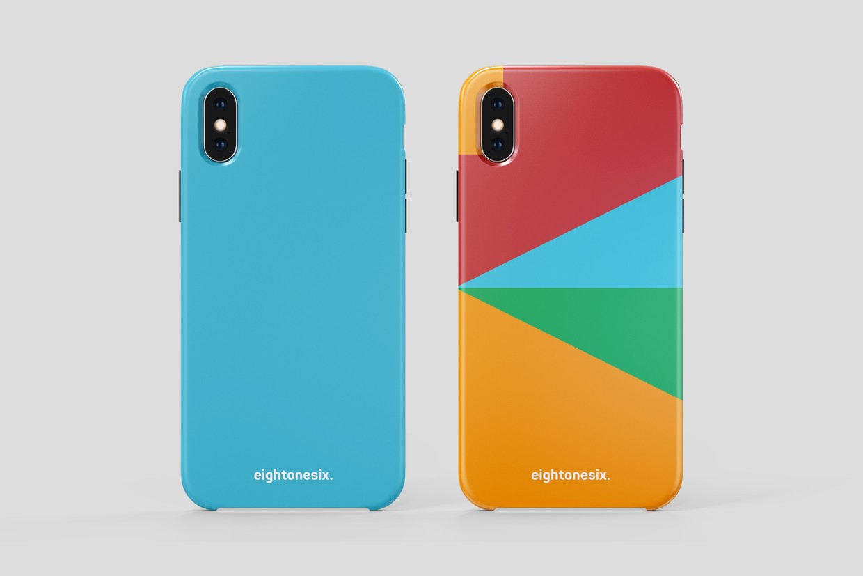 iPhone X Silicon Case Mock-Up Template ( Free Download - Designer Dude