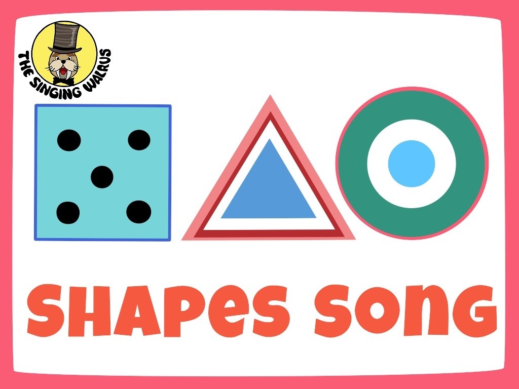 Shapes Song video (mp4) The Singing Walrus