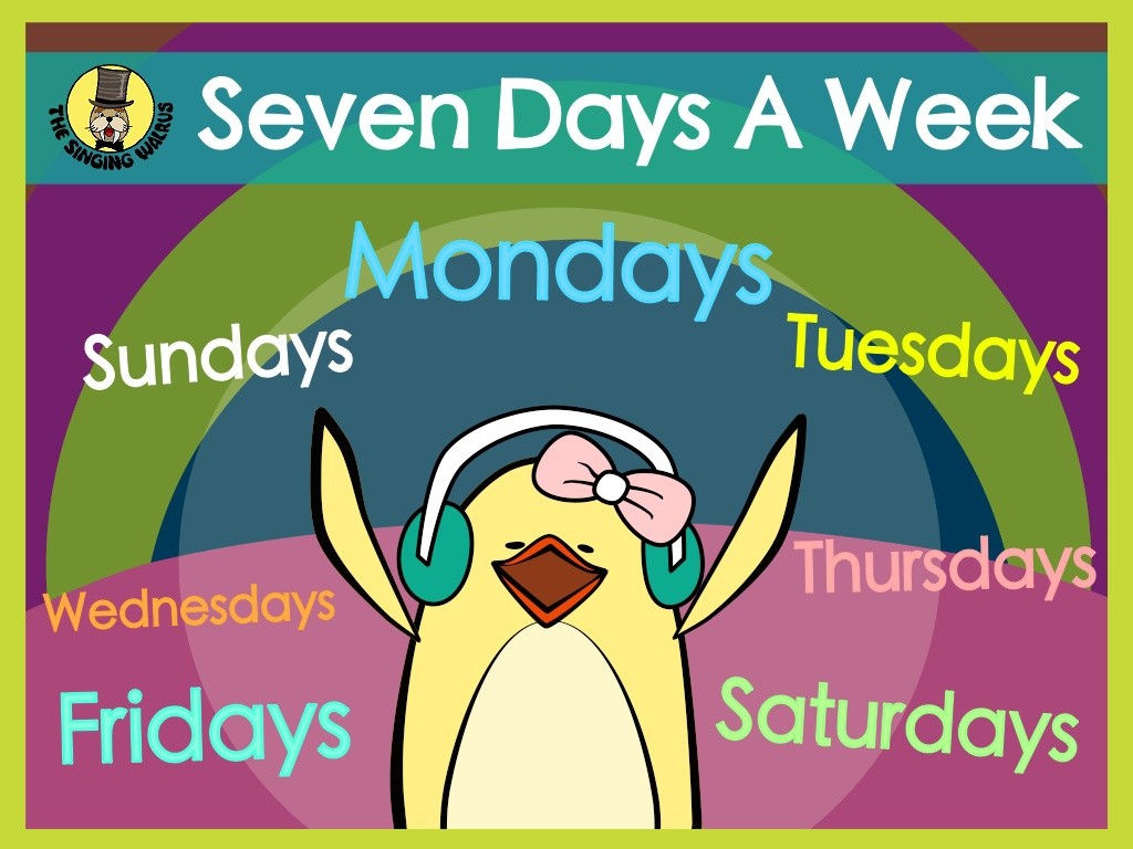 Seven Days a Week video - The Singing Walrus