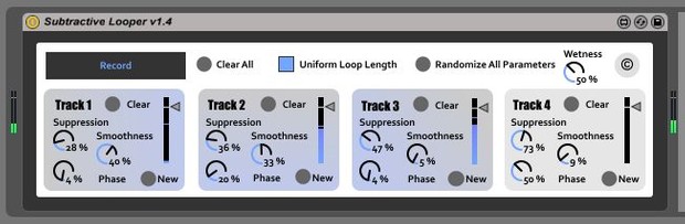 4-Track Randomly Subtractive Looper