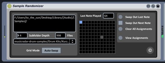 16-Voice Randomizing Sampler with
