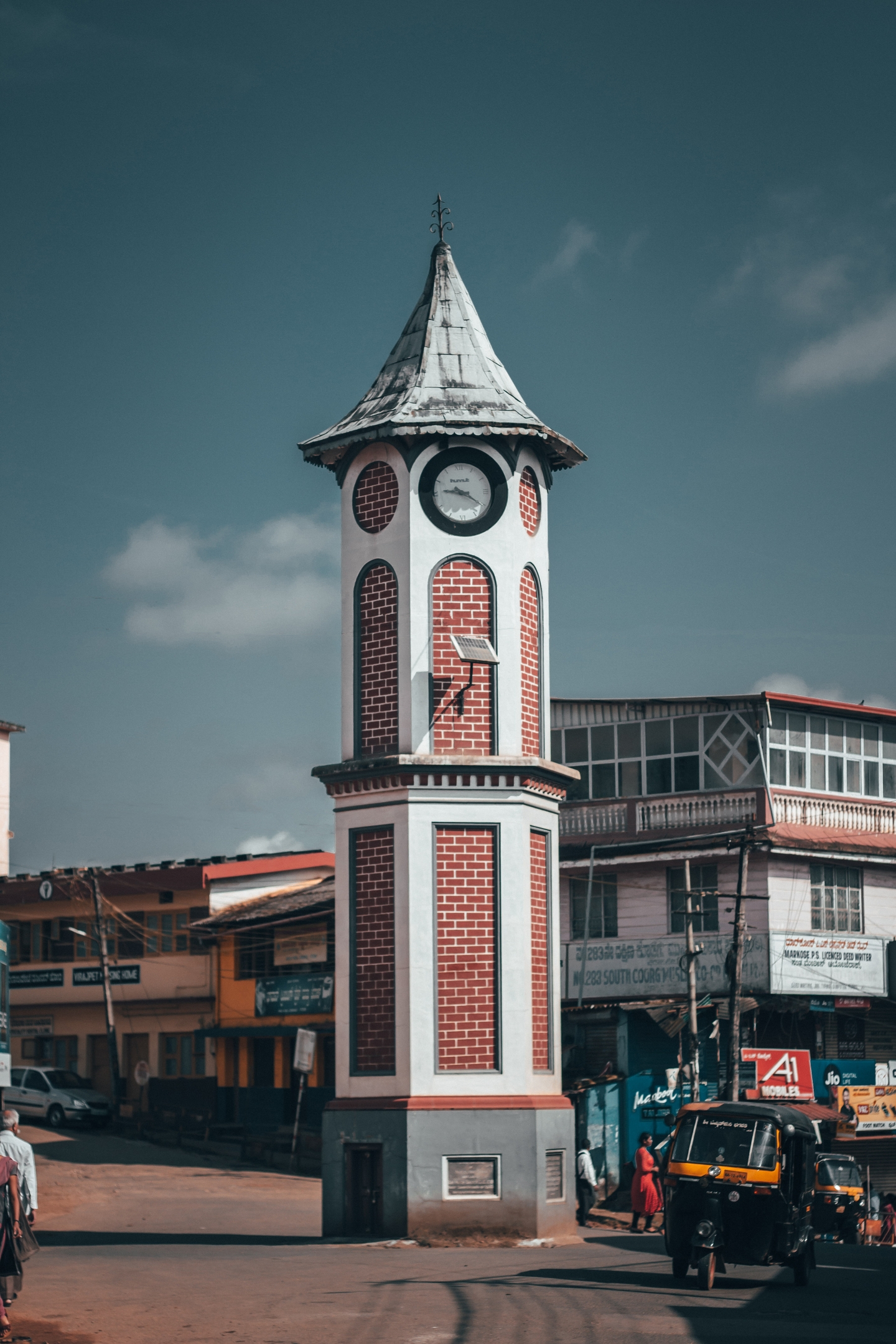 a clock tower