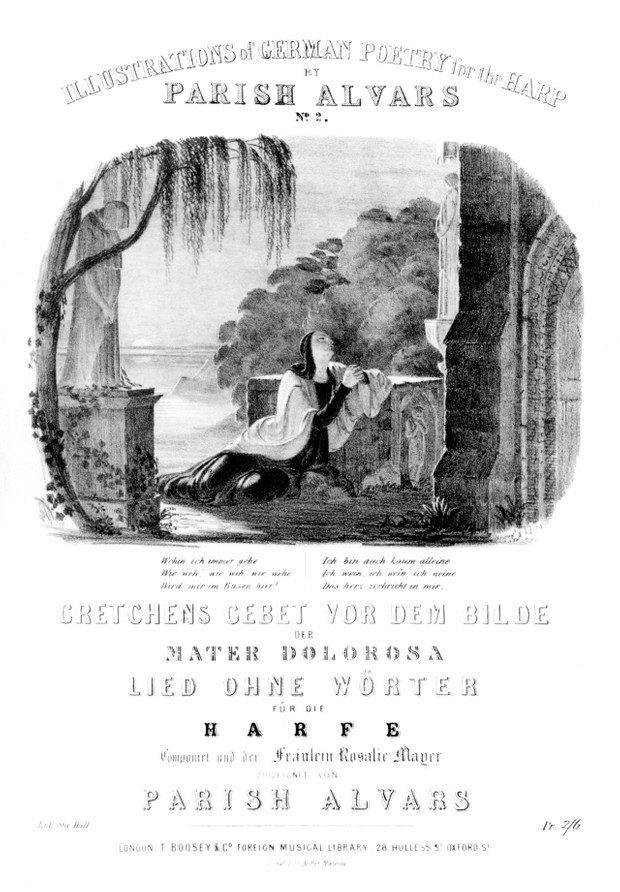 Elias Parish Alvars: Gretchen’s Gebet Op. 72 (Illustrations of German Poetry No. 2)