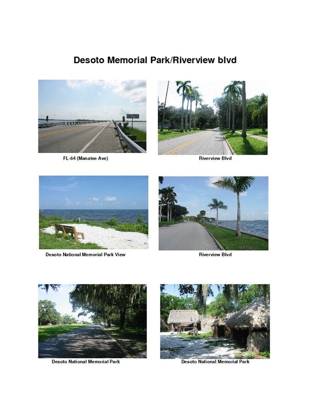 Desoto Memorial Park-Riverview Blvd Scenic Motorcycle Ride