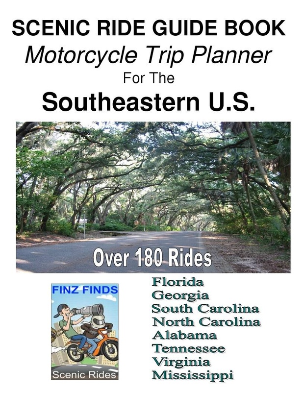 SCENIC RIDE GUIDE BOOK Motorcycle Trip Planner For The Southeastern U.S.
