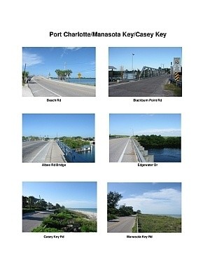 Port Charlotte/Manasota Key/Casey Key Scenic Motorcycle Ride