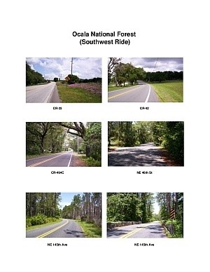 Ocala Forest Southwest Scenic Motorcycle Ride