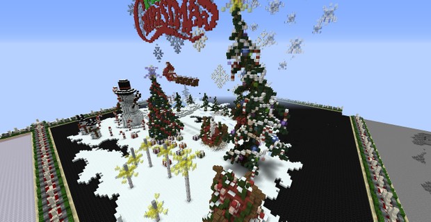 Christmas decoration pack (for Minecraft)