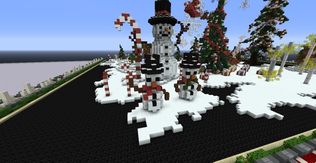 Christmas decoration pack (for Minecraft)