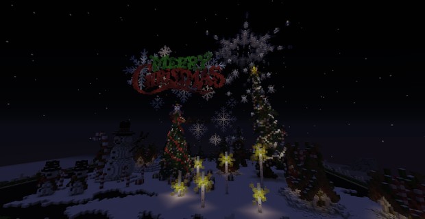 Christmas decoration pack (for Minecraft)